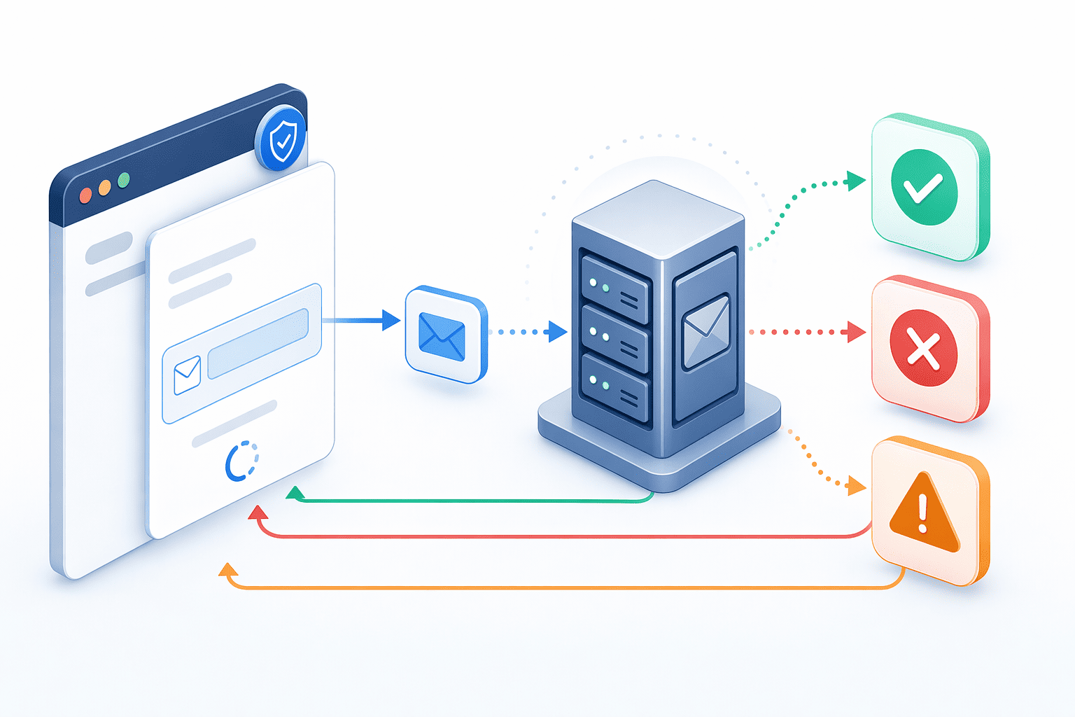 Illustration for: Verification Methods: Real-Time vs. Static Database Lookups