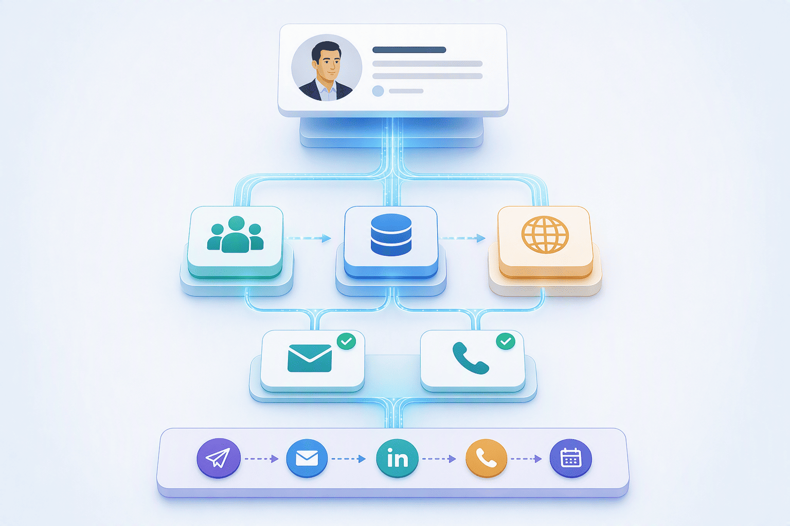 Illustration for 6. La Growth Machine, Waterfall Sequencing Without India-Specific SLAs