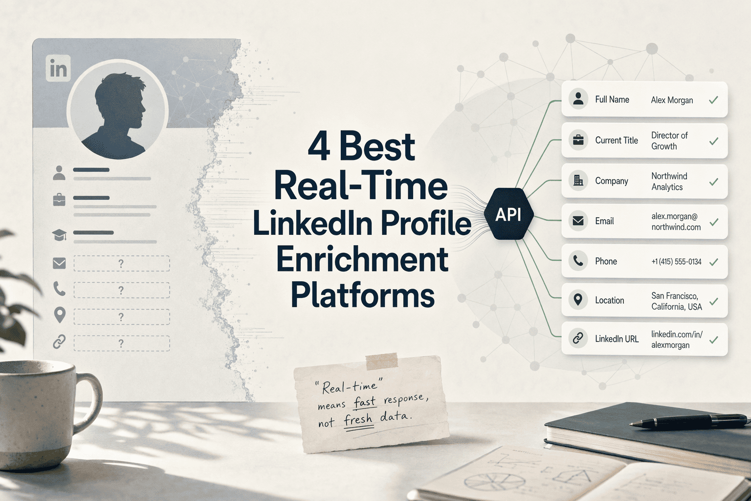 4 Best Real-Time LinkedIn Profile Enrichment Platforms