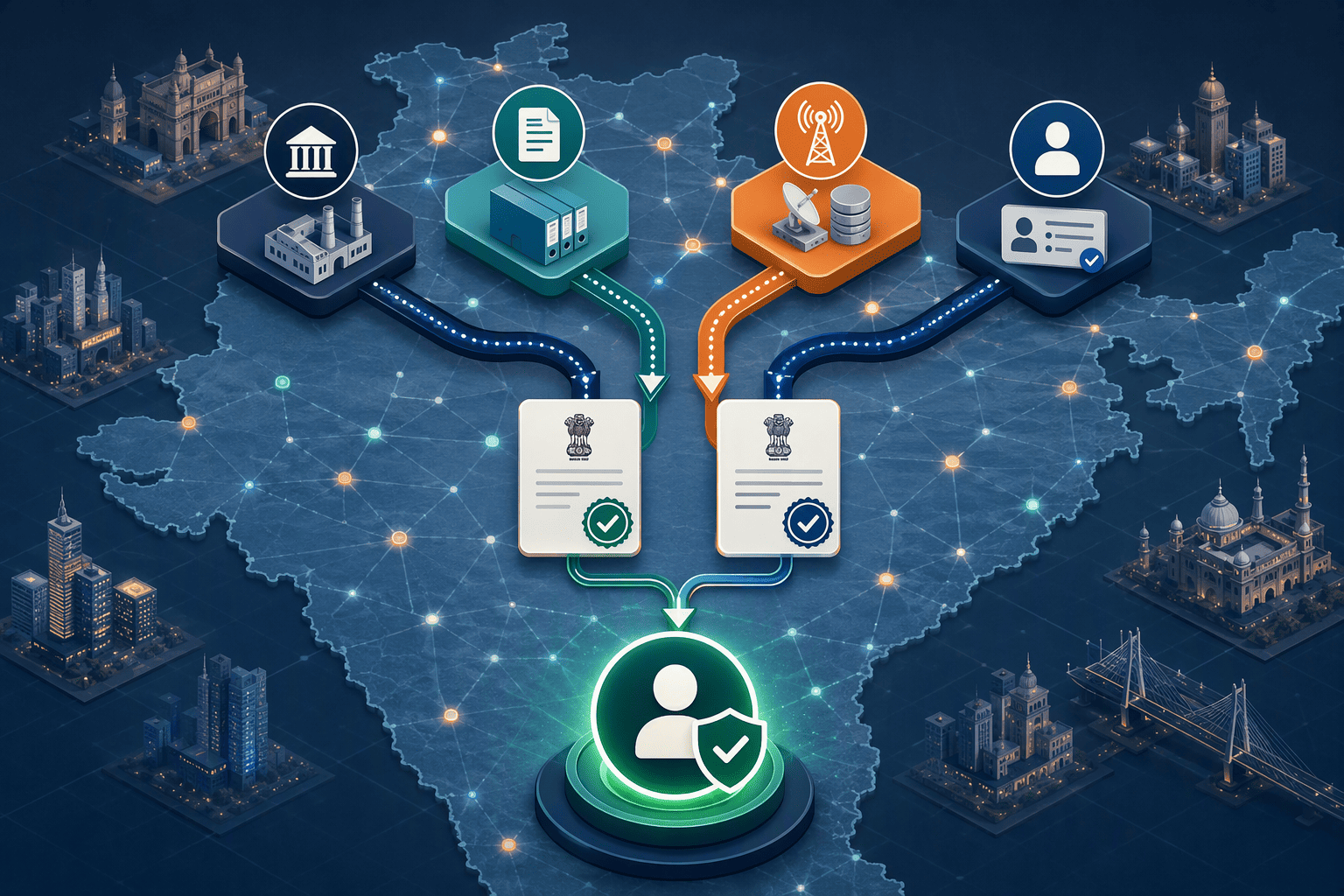 Illustration for 1. PeakAi: Pay-Per-Verified-Contact Model with Dual Verification Across 1,600+ Indian Cities