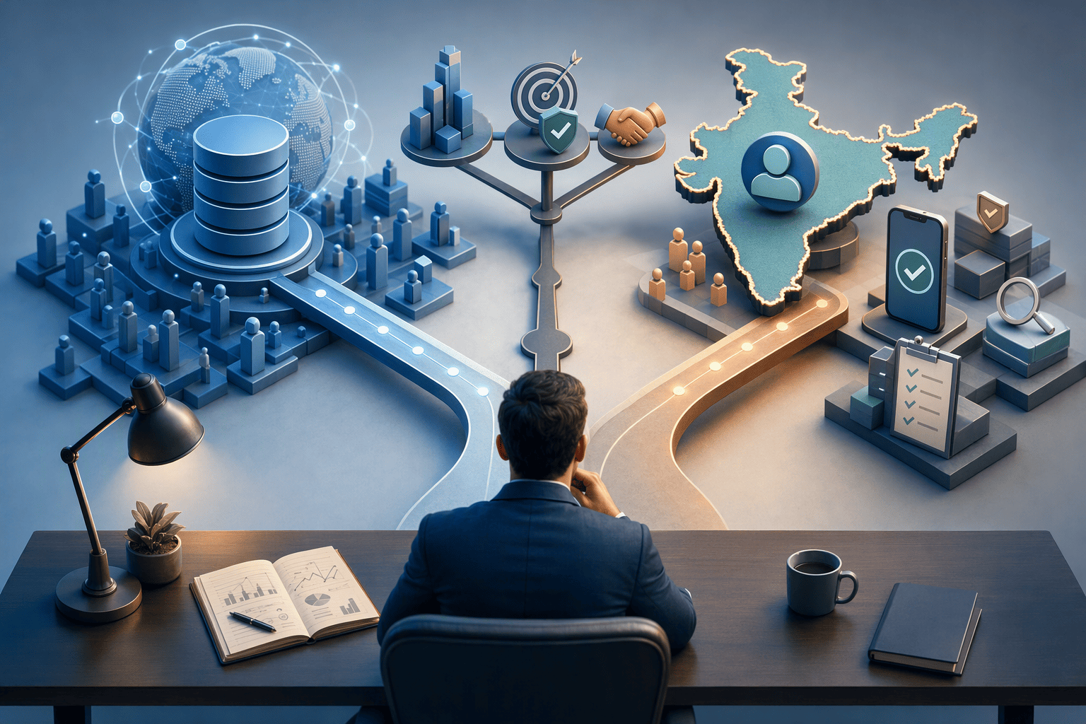 Illustration for: Choosing the Right Contact Enrichment Tool for Your Indian B2B Team