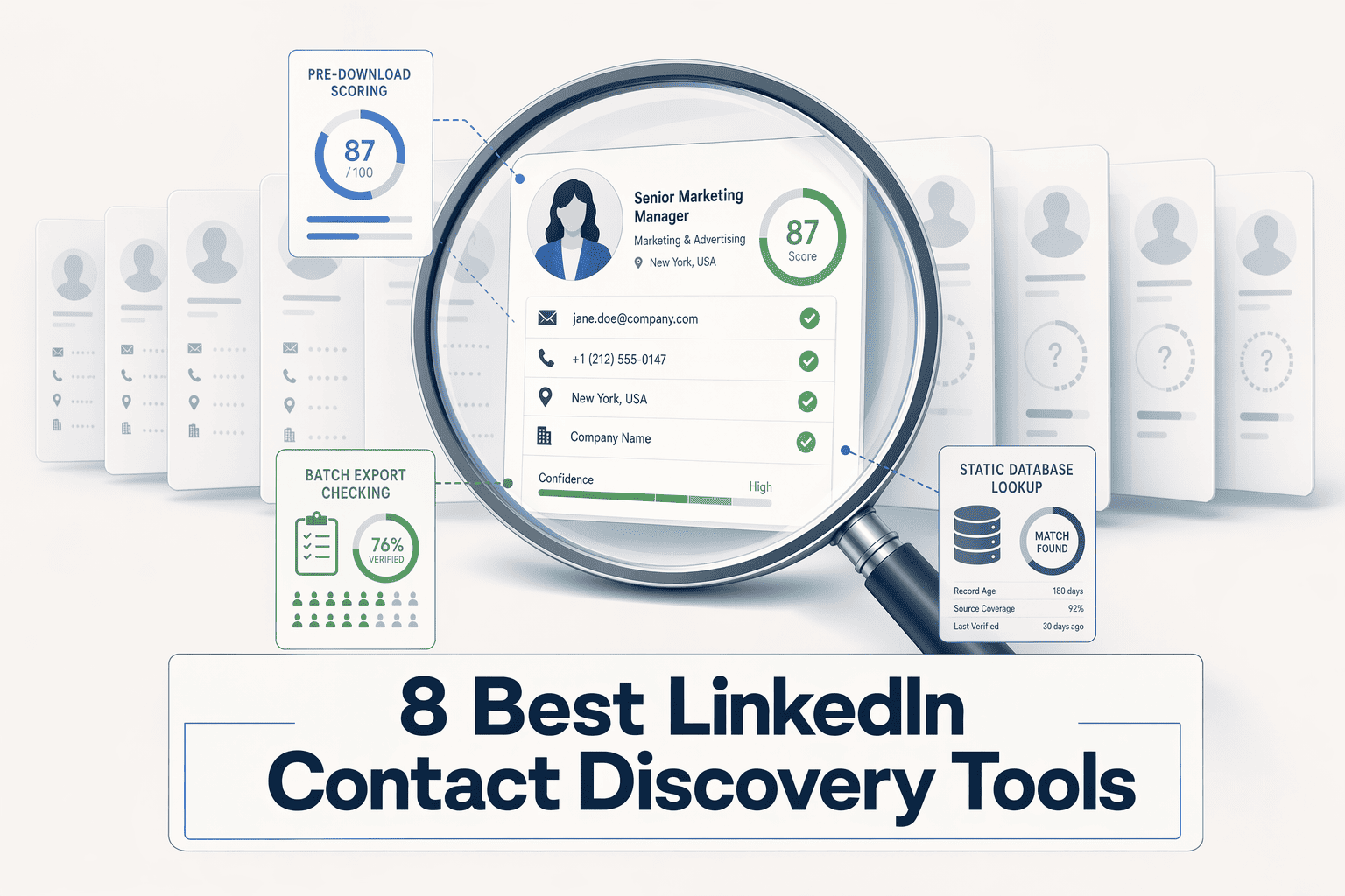 8 Best LinkedIn Contact Discovery Tools for Sales Teams
