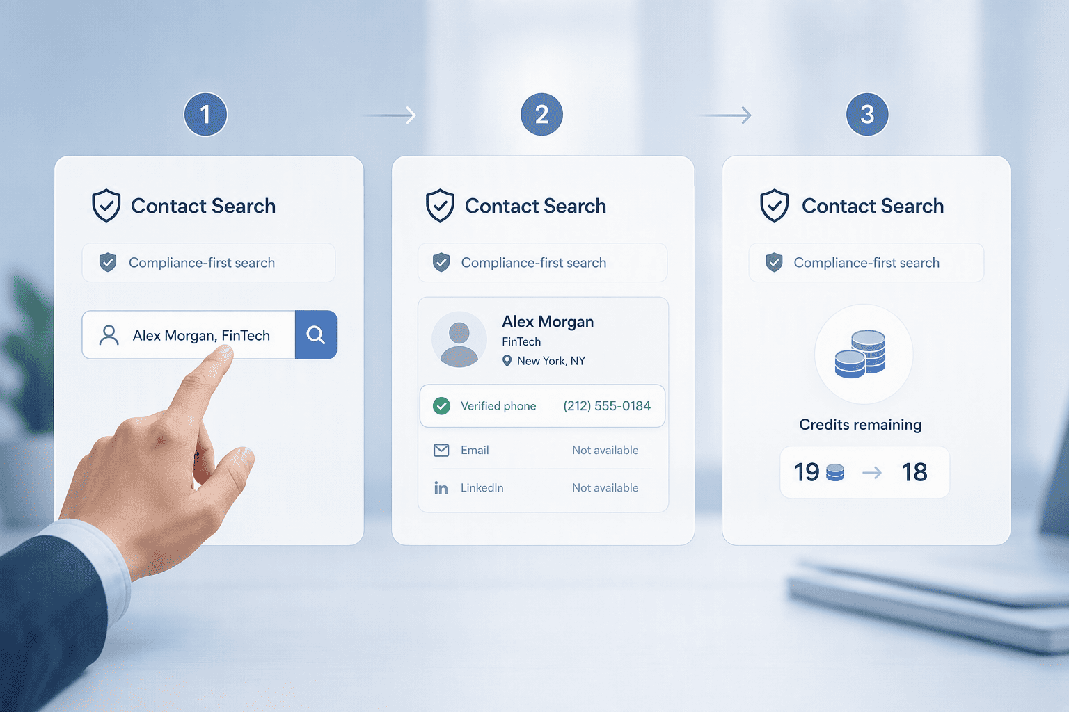 Illustration for 4. Lusha, The Compliance-First Option for Quick Individual Lookups