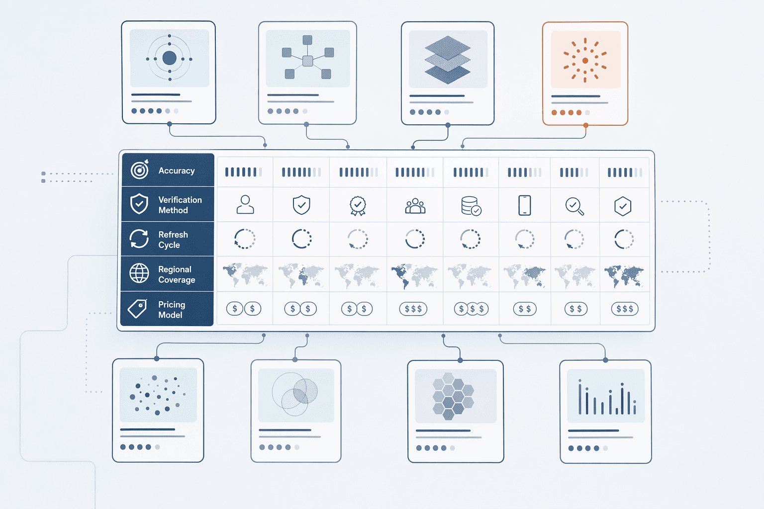 Illustration for: LinkedIn Phone Accuracy Comparison: 8 Platforms Benchmarked (2026)