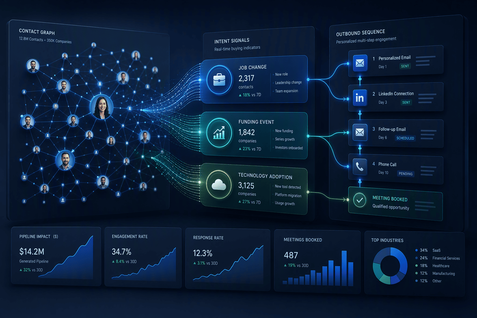 Illustration for 2. Apollo.io: Scalable Intent Signals and a 230M+ Contact Database for Global Teams