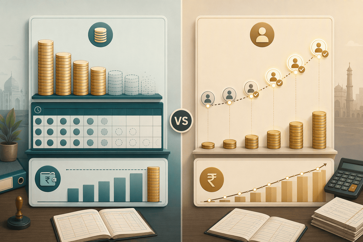 Illustration for 8. Pricing Models Decoded: Subscription Credits vs. Pay-Per-Verified-Contact for Indian Budgets