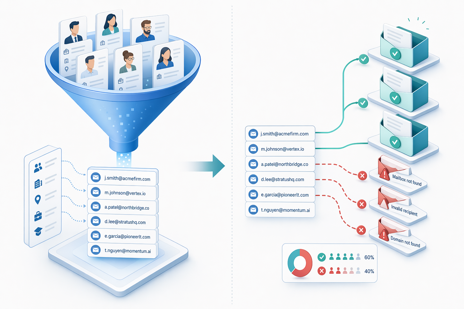 Illustration for: Why Contact Discovery Accuracy Claims Are Misleading (And What to Measure Instea