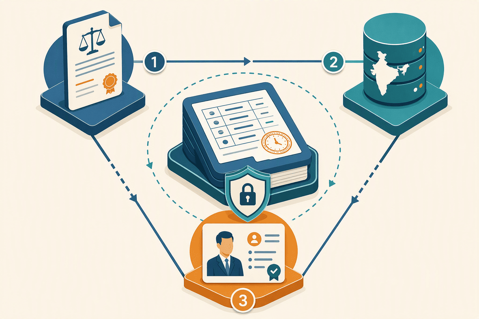 Illustration for Navigating Compliance: India’s IT Act, GST Data, and LinkedIn Rules