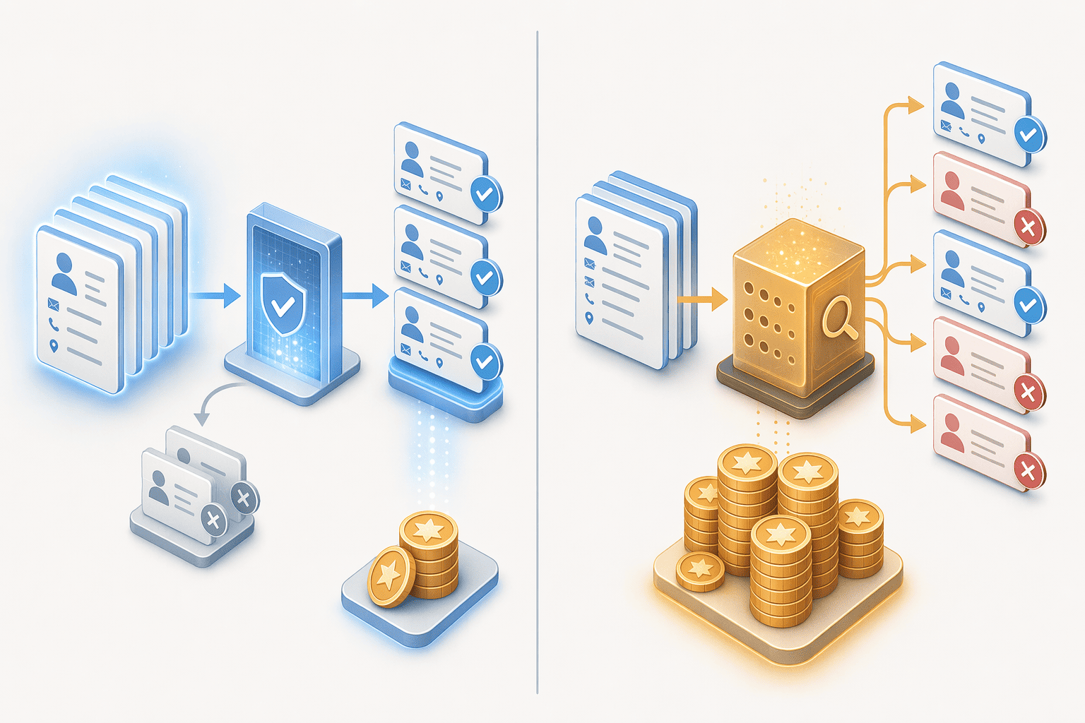 Illustration for: Pre-Download vs Post-Export Verification: The Cost Structure That Determines Acc