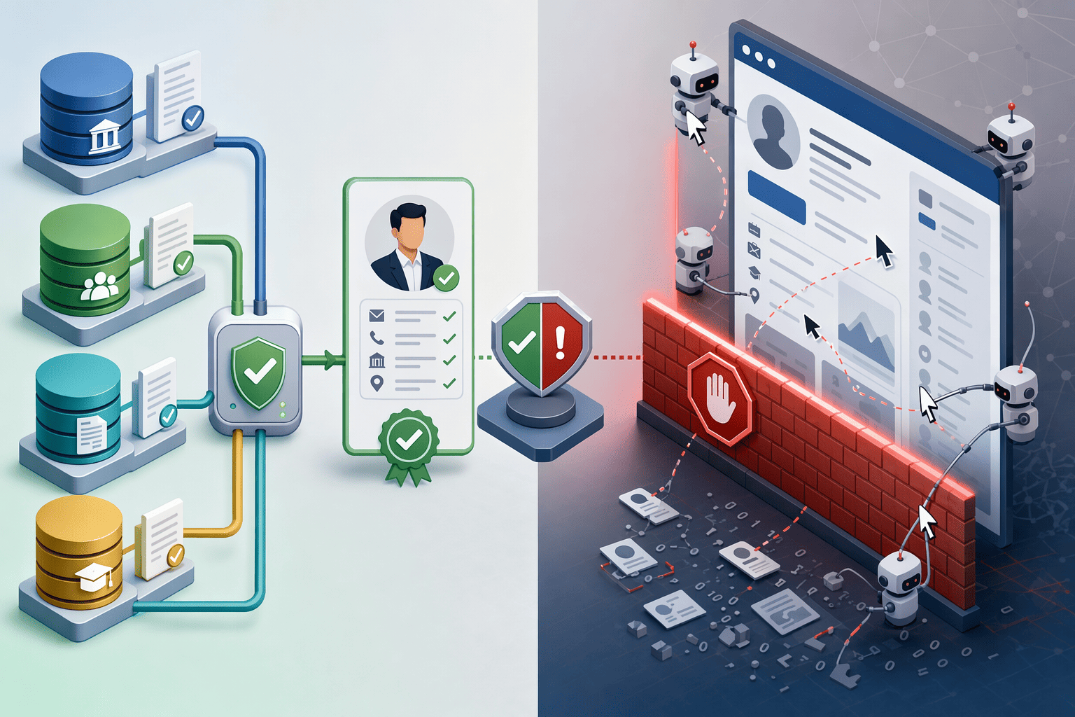 Illustration for: Compliance-First LinkedIn Contact Discovery: Enrichment vs. Scraping Architectur
