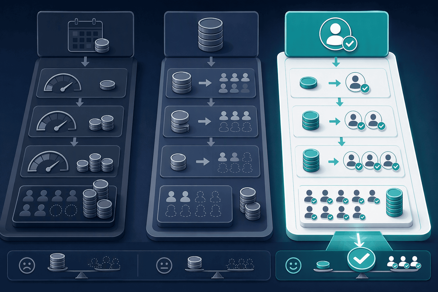 Illustration for 5. Comparative Analysis: Pricing Models and the Pay-Per-Verified-Contact Advantage