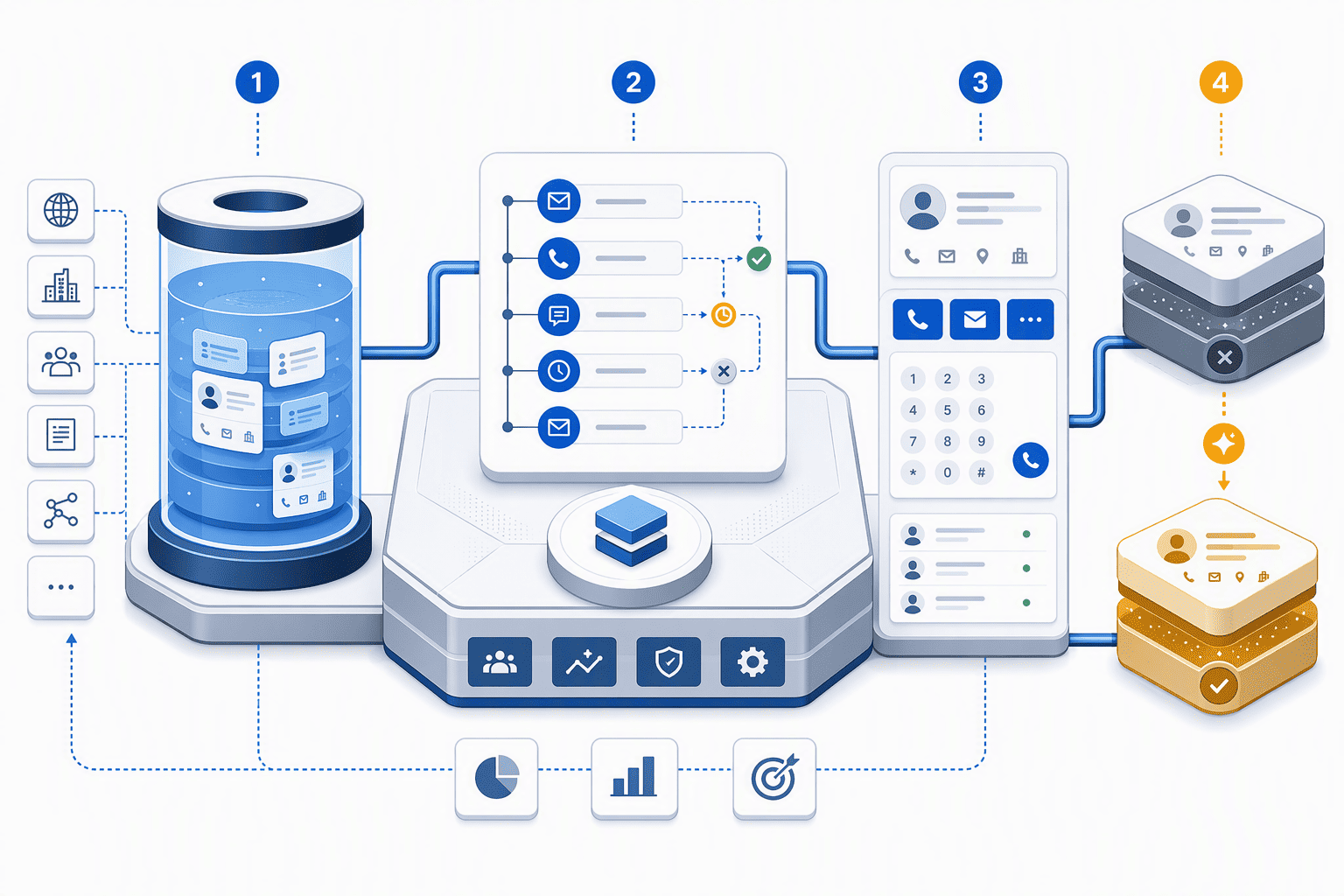 Illustration for 5. Apollo.io, All-in-One Prospecting Engine with a Massive Open Database