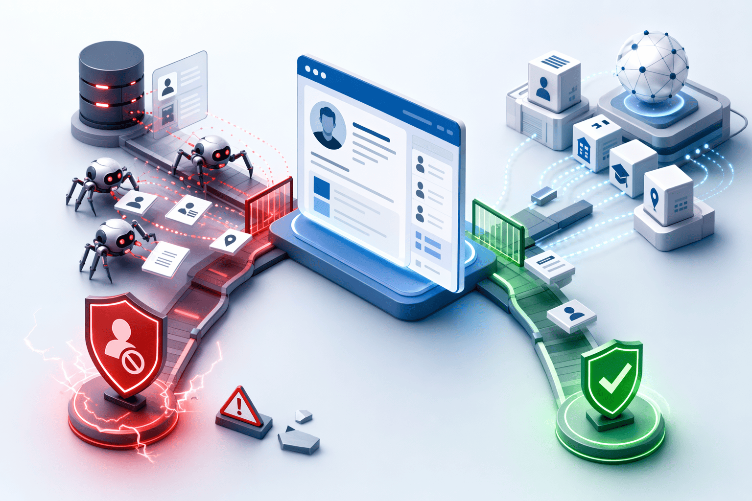 Illustration for: LinkedIn Compliance: Which Tools Risk Account Suspension?