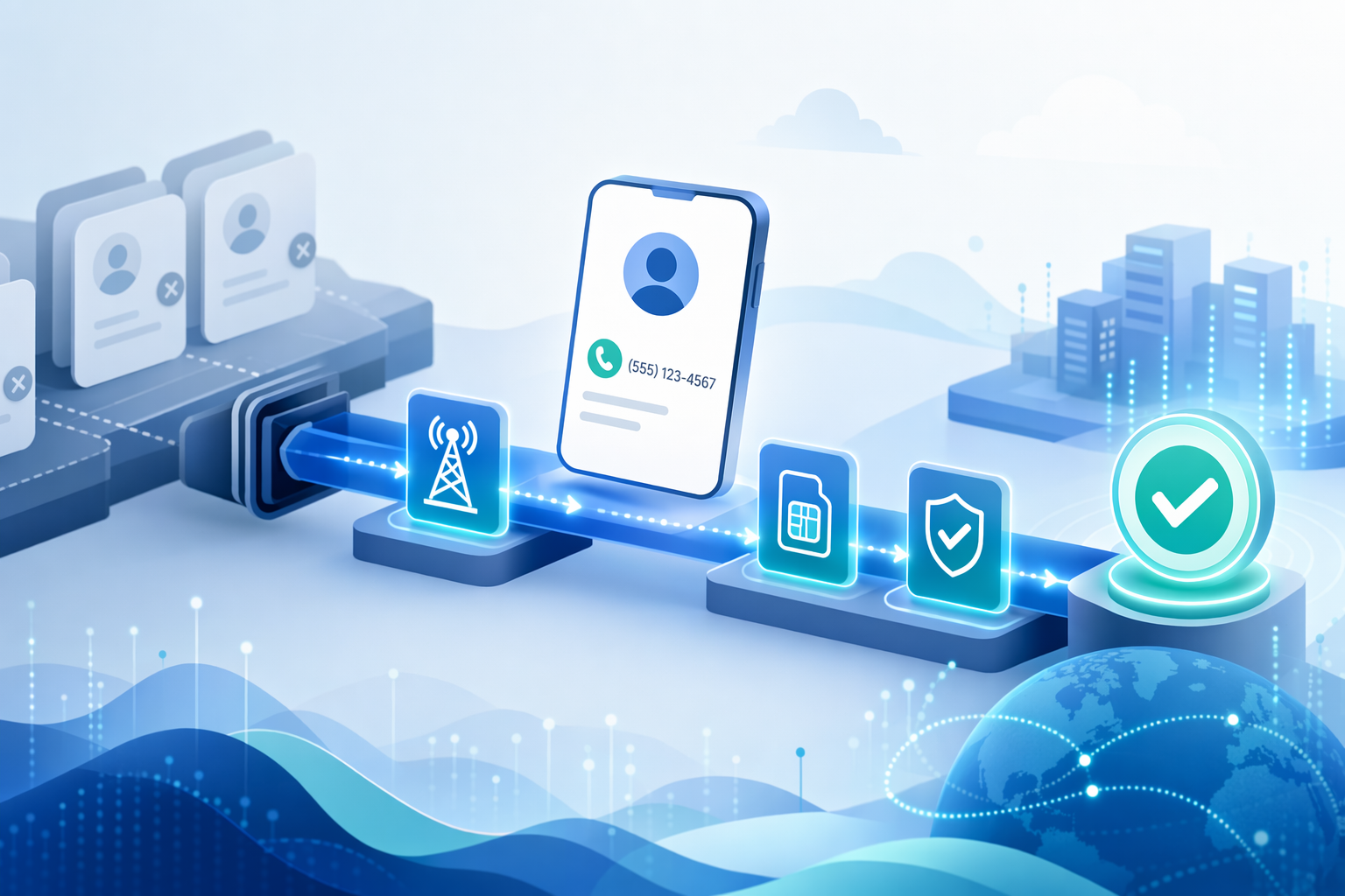 Illustration for: Step 4: Verify Phone Number Accuracy in Real-Time