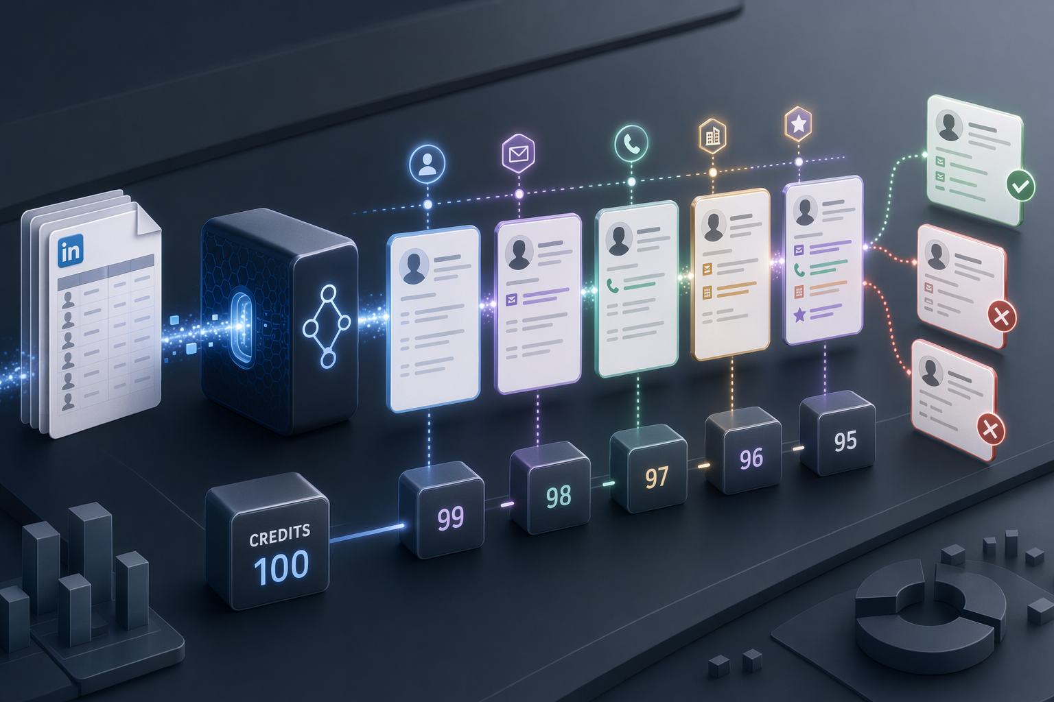Illustration for: How Post-Export Enrichment Works