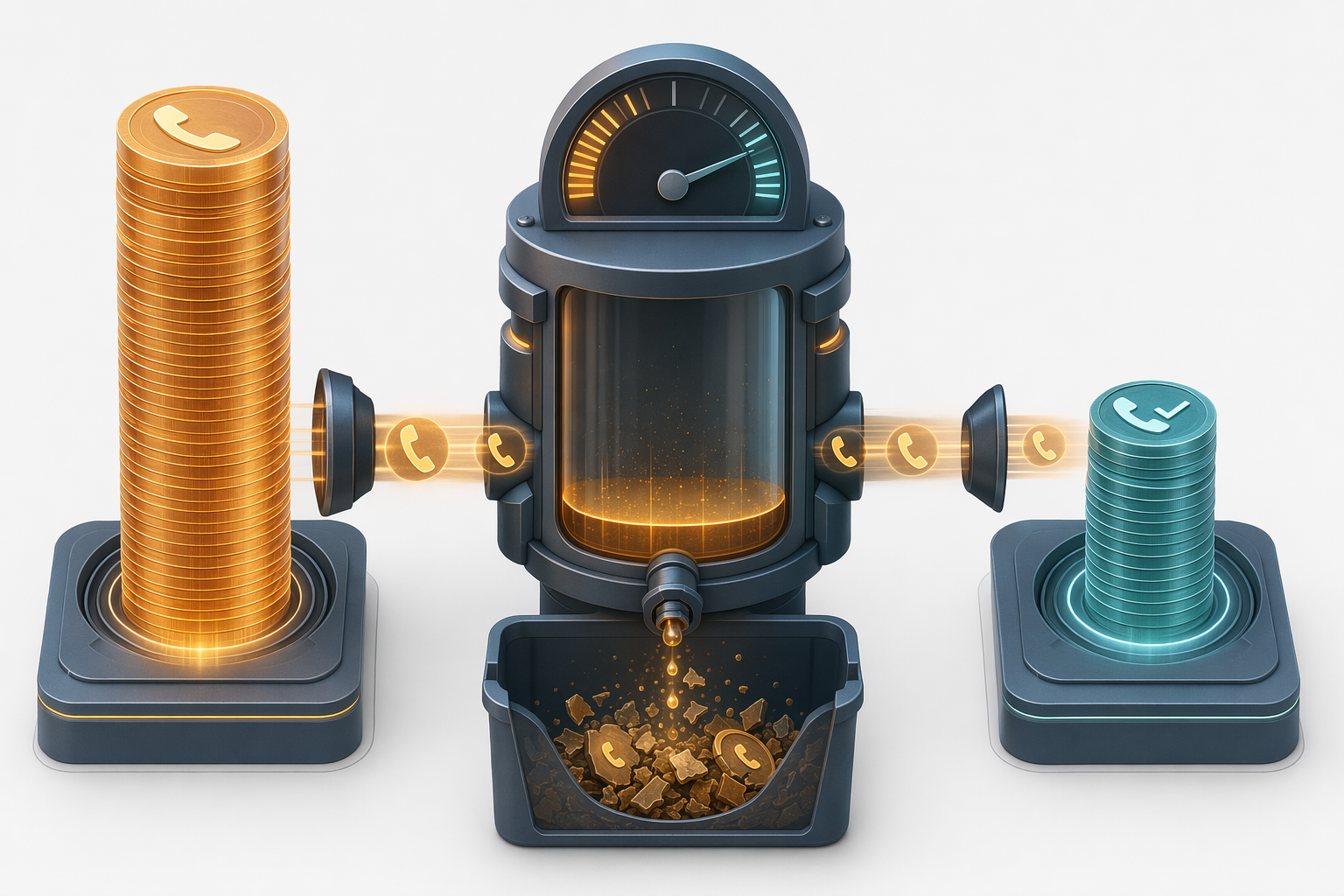 Illustration for: Lusha: Credit-Based Lookups with Direct-Dial Focus