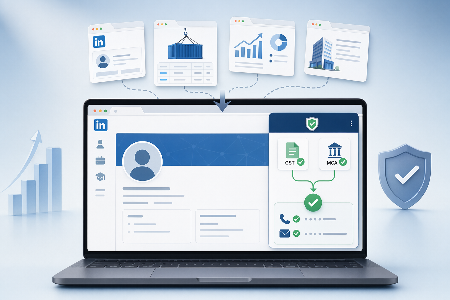 Illustration for: What to Look for in a Chrome Extension for Indian B2B Sales Prospecting