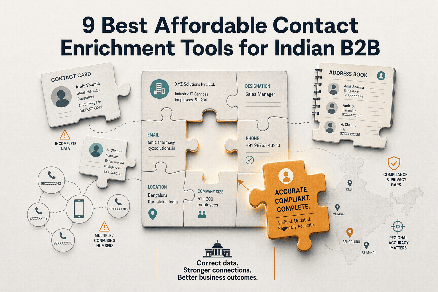 9 Best Affordable Contact Enrichment Tools for Indian B2B