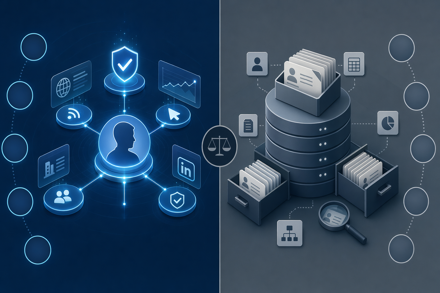 Illustration for: 6 LinkedIn Contact Discovery Tools Compared by Accuracy Methodology