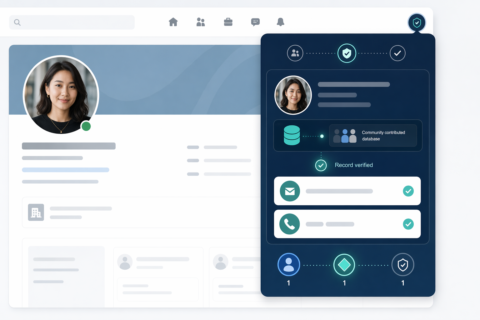 Illustration for: Lusha: Direct Dials From Business Database Aggregation