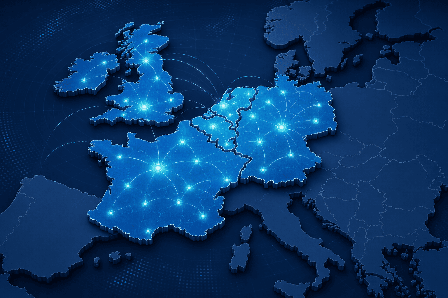 Illustration for: Cognism, EMEA Champion with Cell Phone Coverage