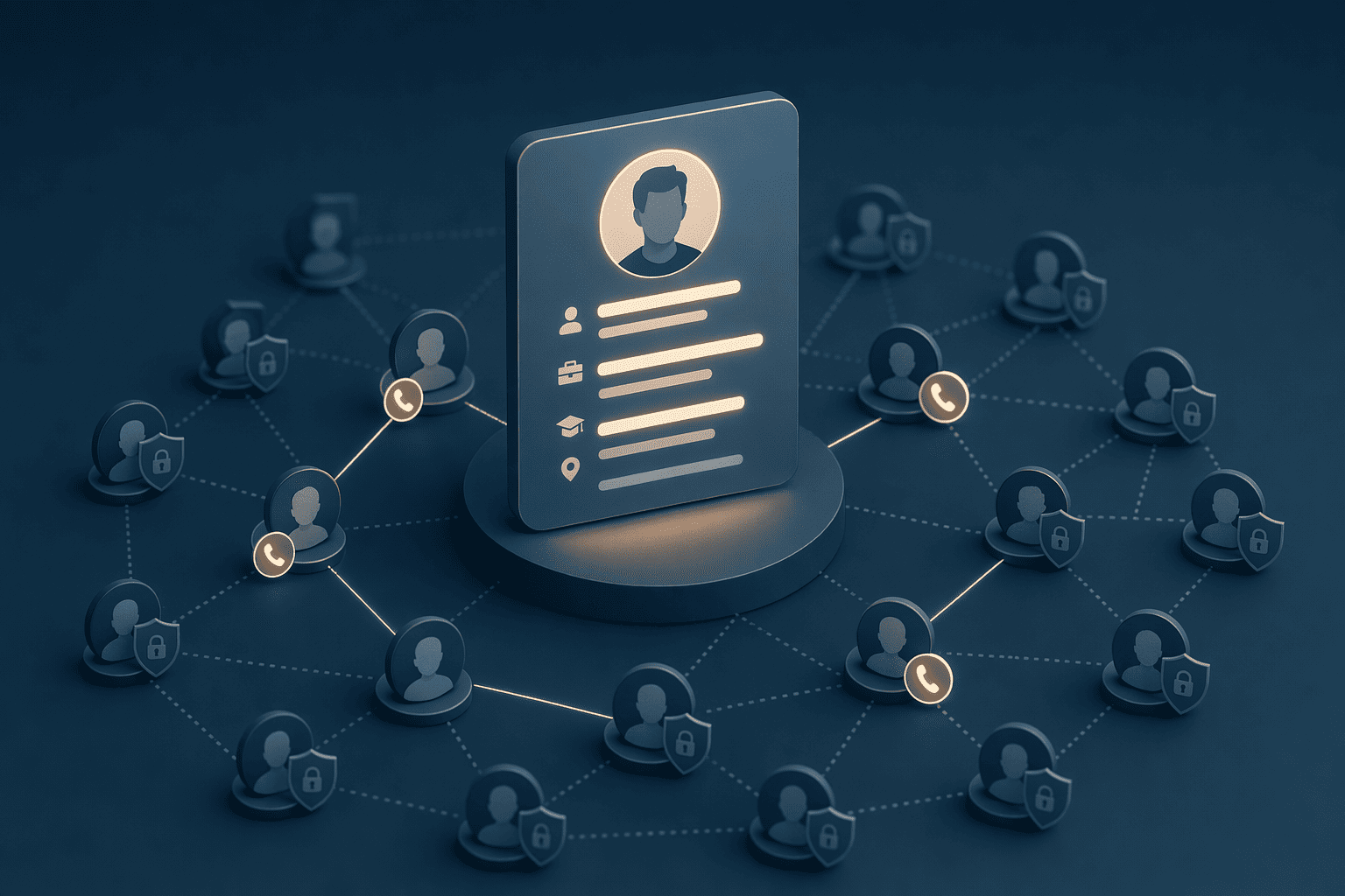 Illustration for: ContactOut: Profile-Side Discovery with Limited Mobile Verification