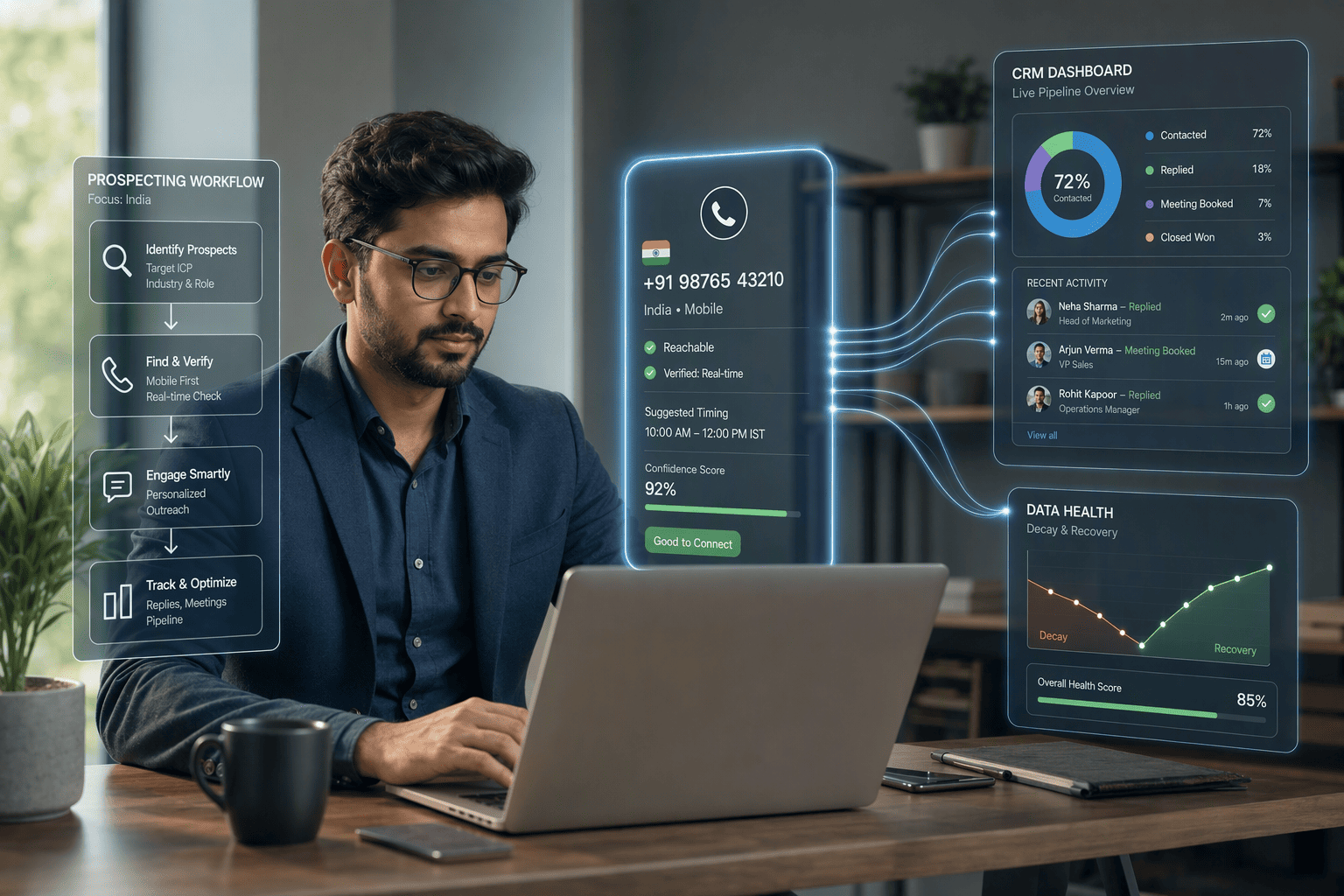8 Best LinkedIn Prospecting Tools for B2B Sales in India
