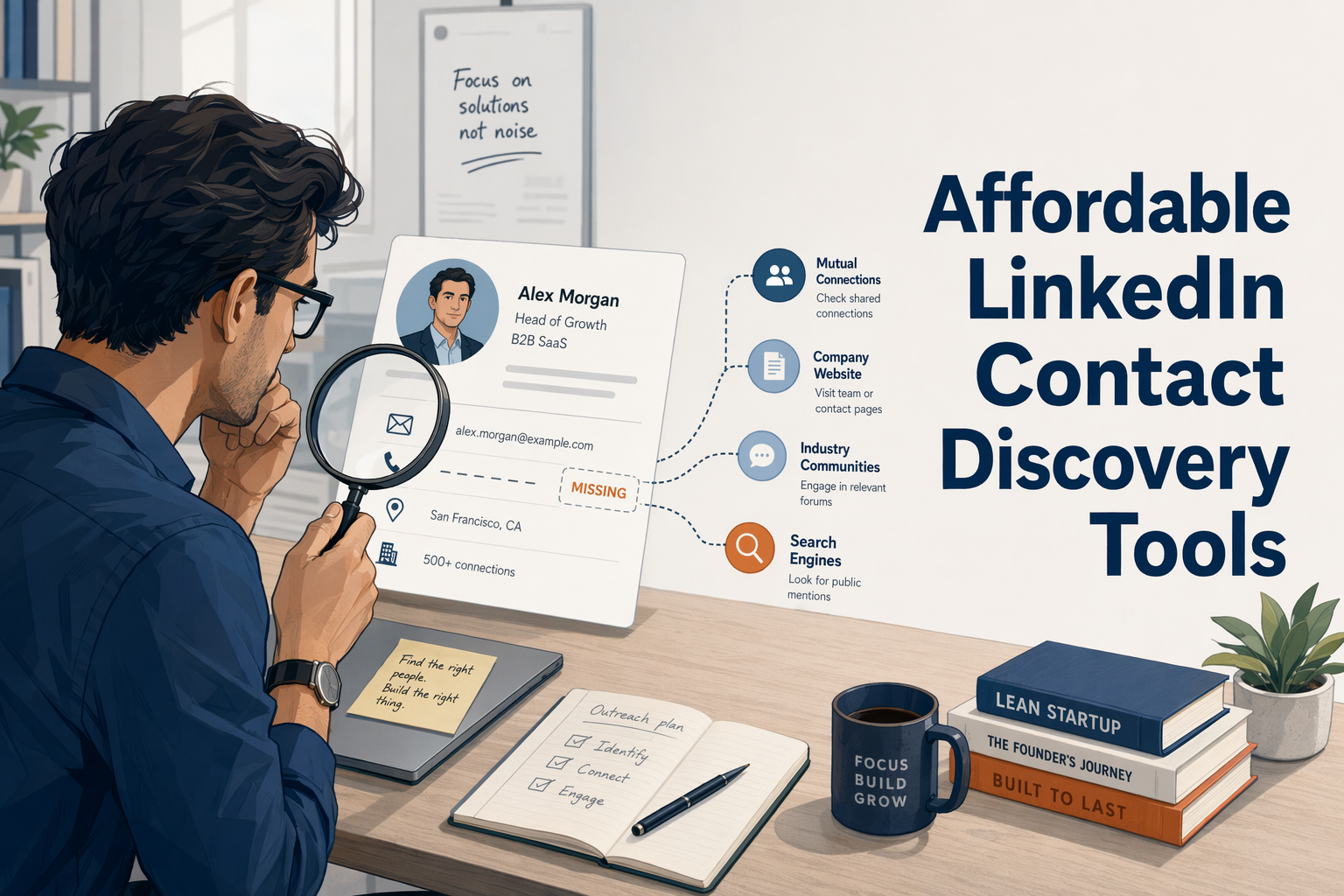 Hero image for article: Affordable LinkedIn Contact Discovery Tools (2026)