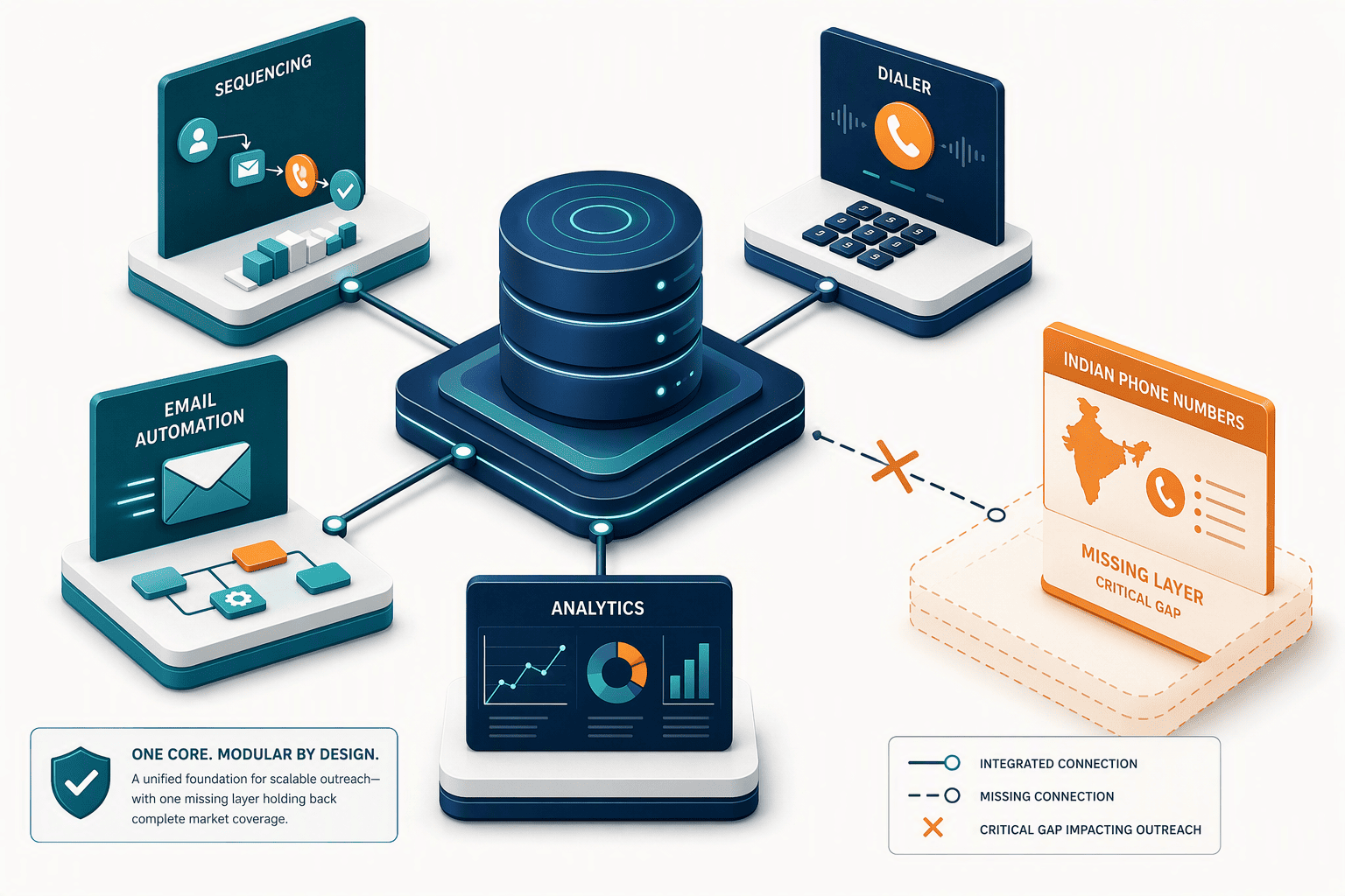 Illustration for 3. Apollo.io, Extensive Database and Sequencing, but Indian Number Gaps Remain