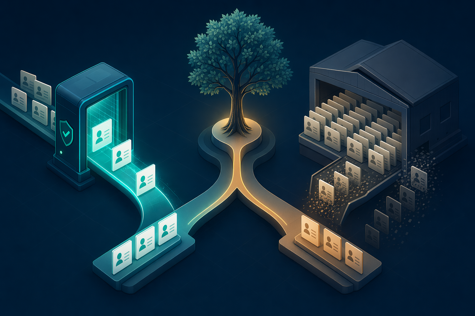 Illustration for: How to Choose Based on Workflow & Compliance Risk