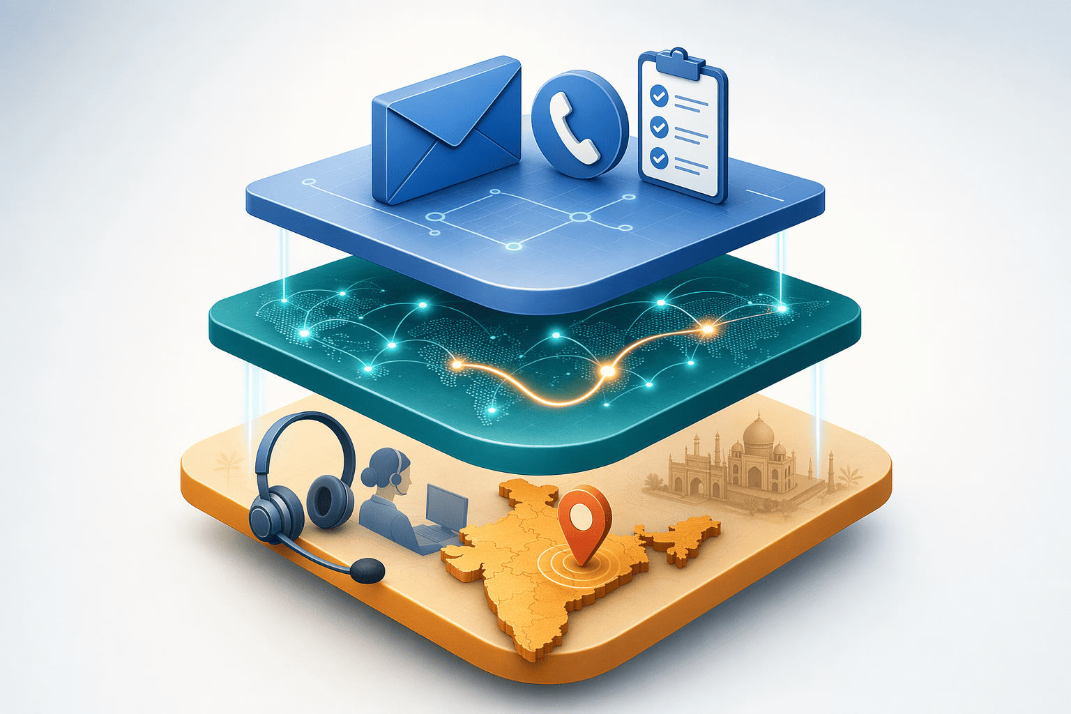 Illustration for: How to Evaluate Contact Enrichment Tools for India-Specific Accuracy