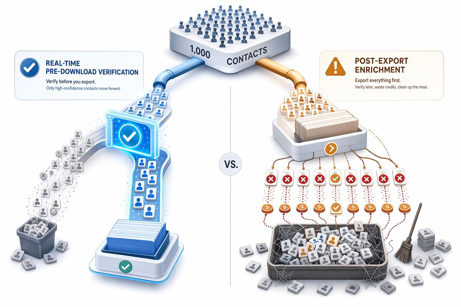 Illustration for: Why Verification Timing Matters: Real-Time vs Post-Export
