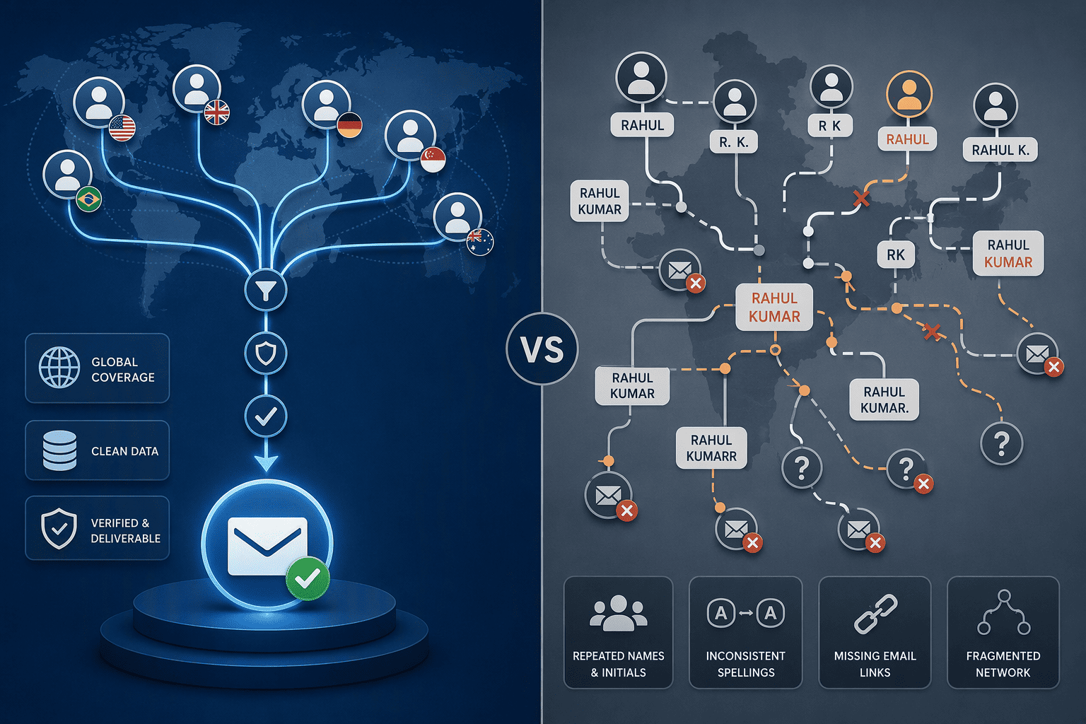 Illustration for The Data Quality Gap: Why Global Databases Stumble on Indian Business Data