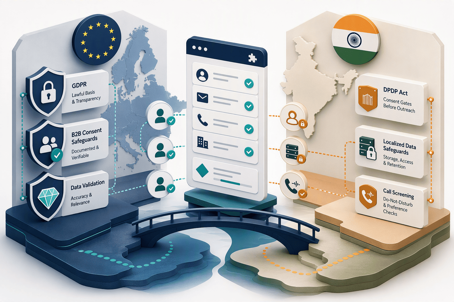 Illustration for 2. Cognism: The Compliance-First Choice for Europe, But How Does It Stack Up in India?