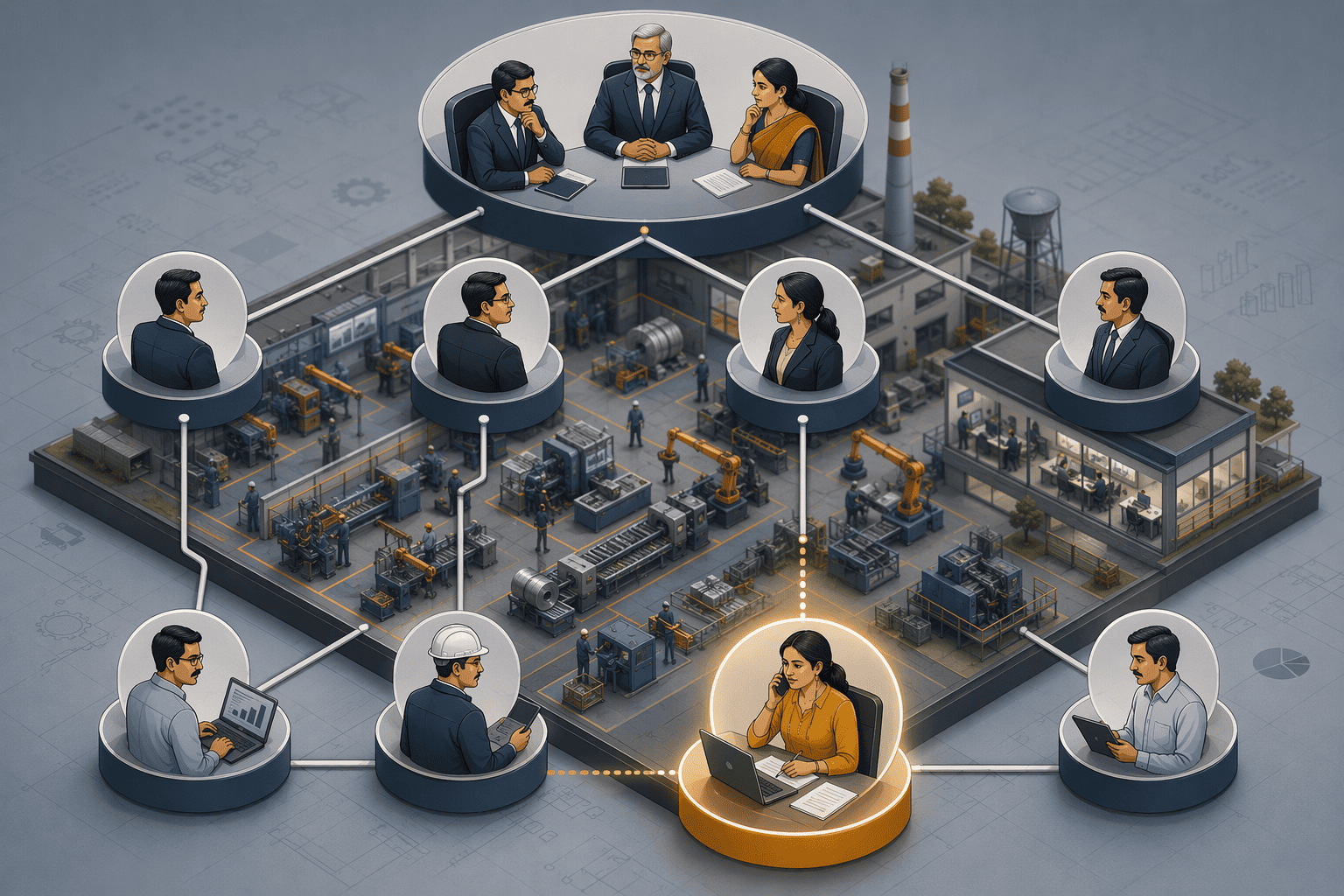 Illustration for 5. Kipplo, B2B Account Intelligence Focused on Indian Manufacturers and Enterprises