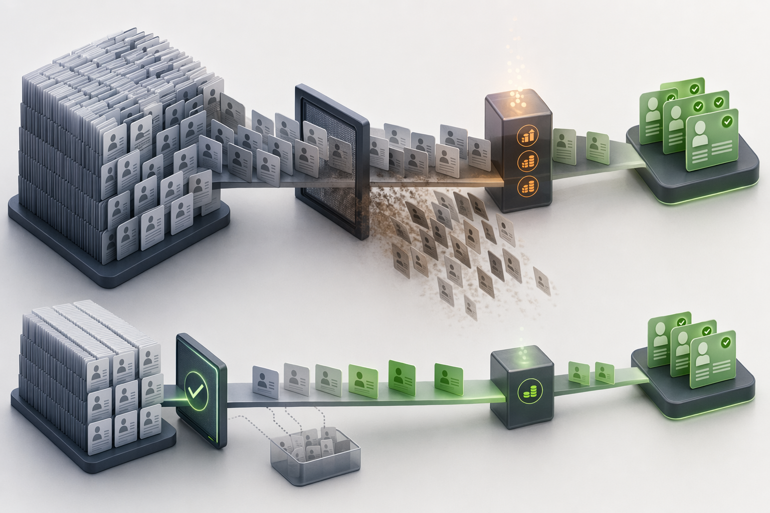 Illustration for: How Real-Time Verification Reduces Credit Burn Rate
