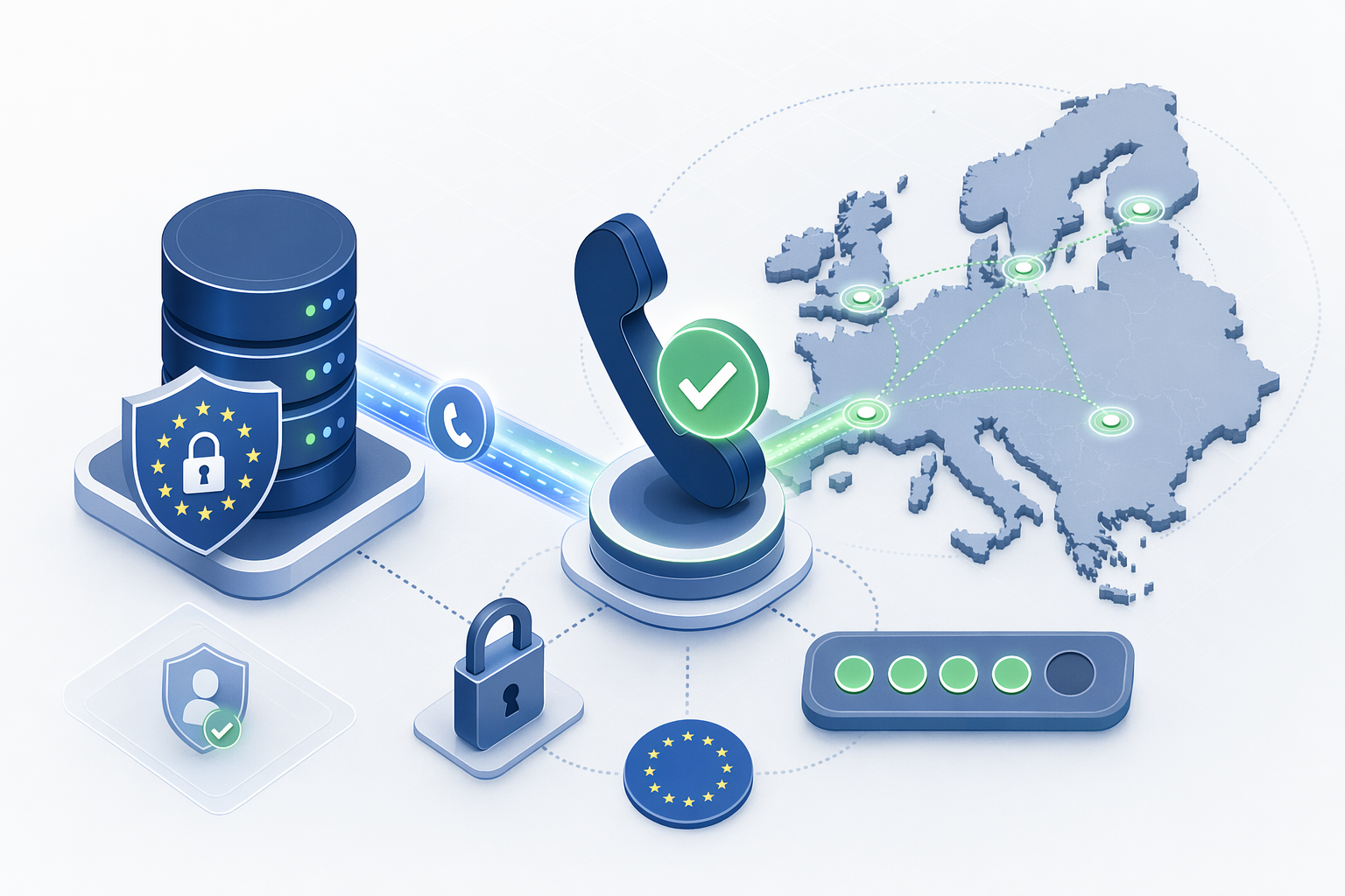 Illustration for: Kaspr: GDPR-Compliant European Data with Real-Time Phone Verification