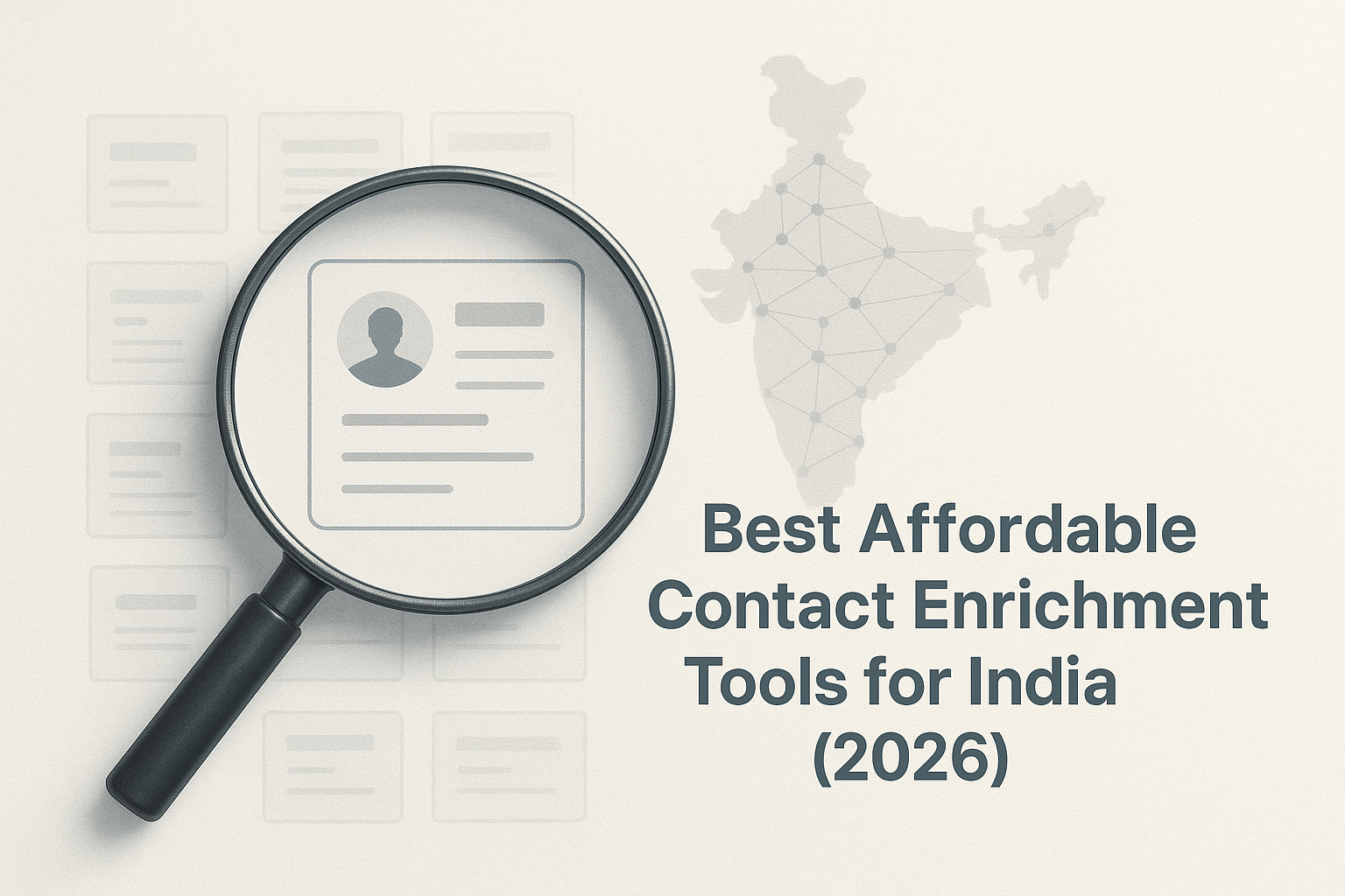 Best Affordable Contact Enrichment Tools for India (2026)