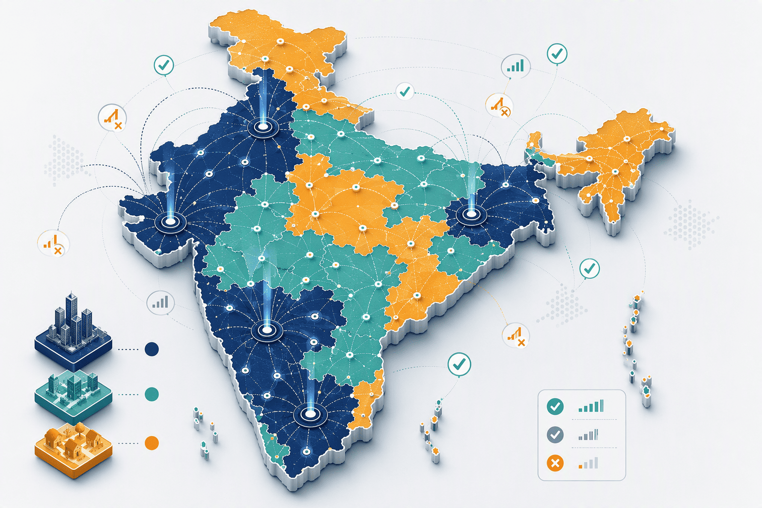 Illustration for Why India-Specific Mobile Coverage Across Metros and Tier Cities Defines Tool ROI
