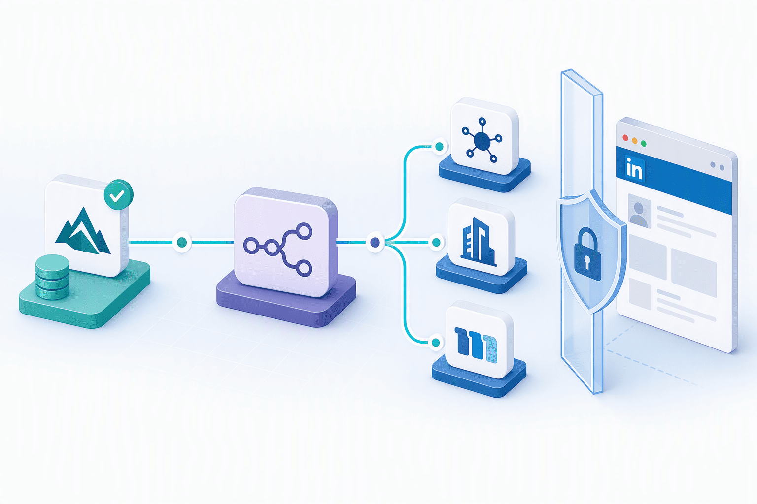 Illustration for 5. n8n & Native CRM Integrations: The No-Code Automation Bridge that Protects Your LinkedIn Account