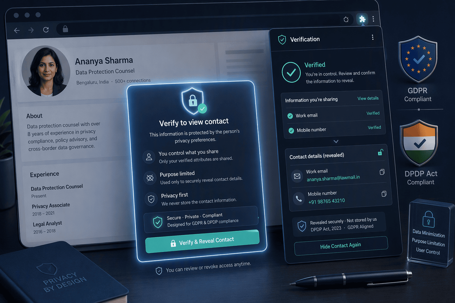 Illustration for 5. Kaspr: GDPR-Compliant European-Style Verification for APAC Markets
