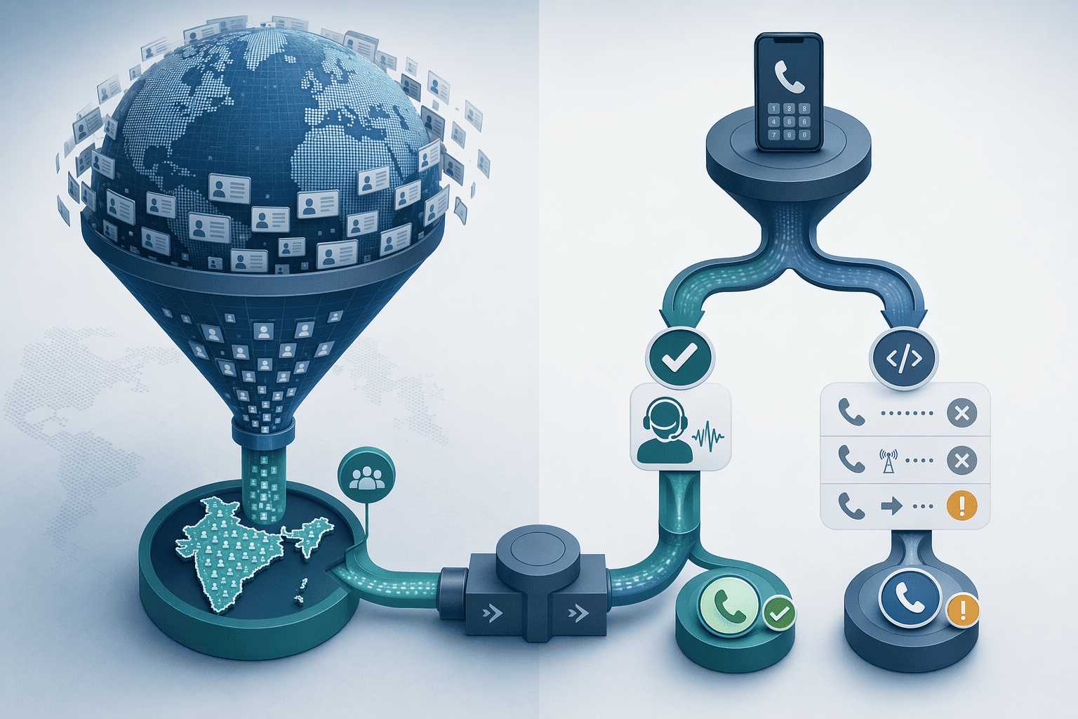 Illustration for: Database-Lookup Platforms: Coverage Breadth vs Direct-Dial Precision