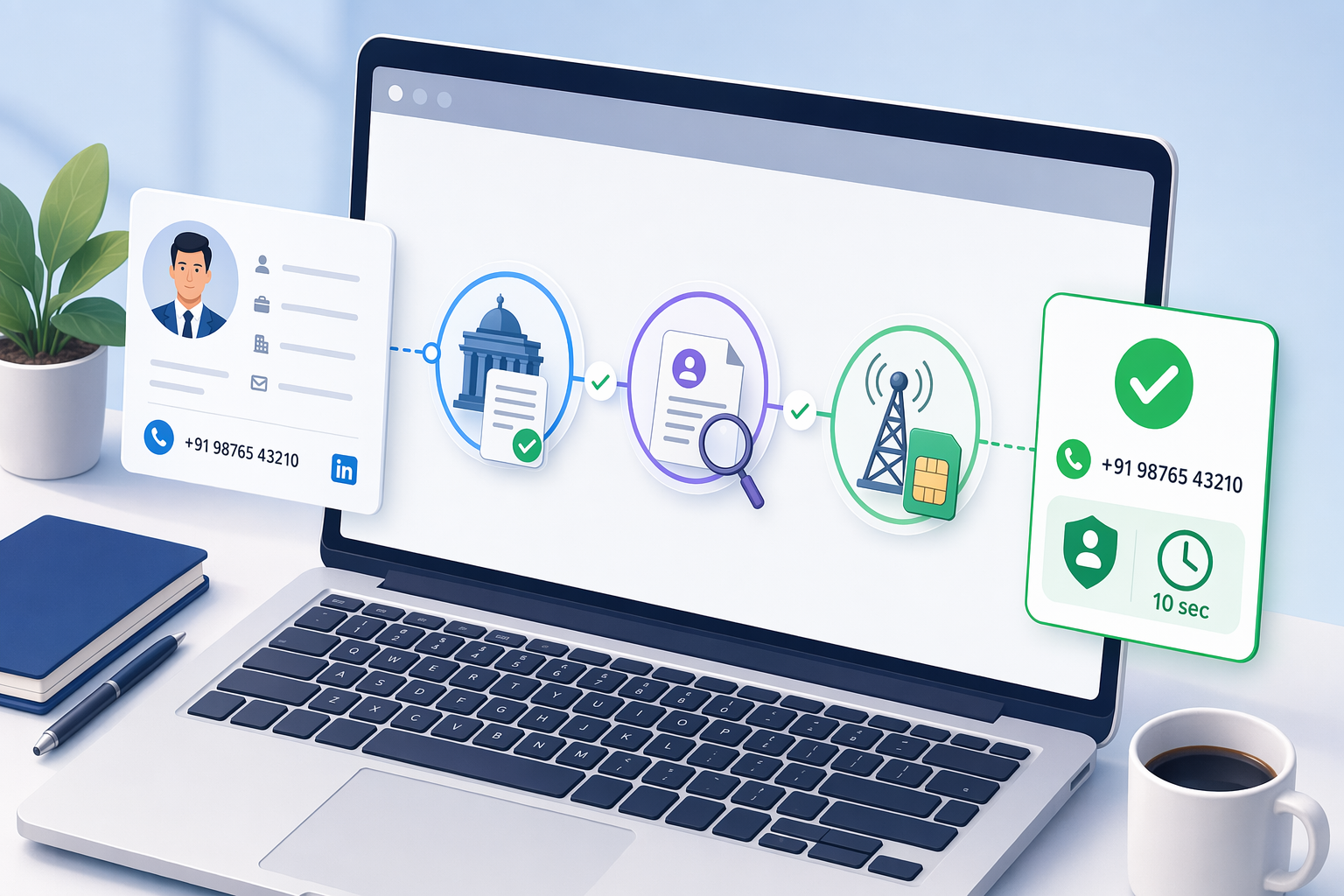 Illustration for: PeakAi Chrome Extension: India-Verified Workflow