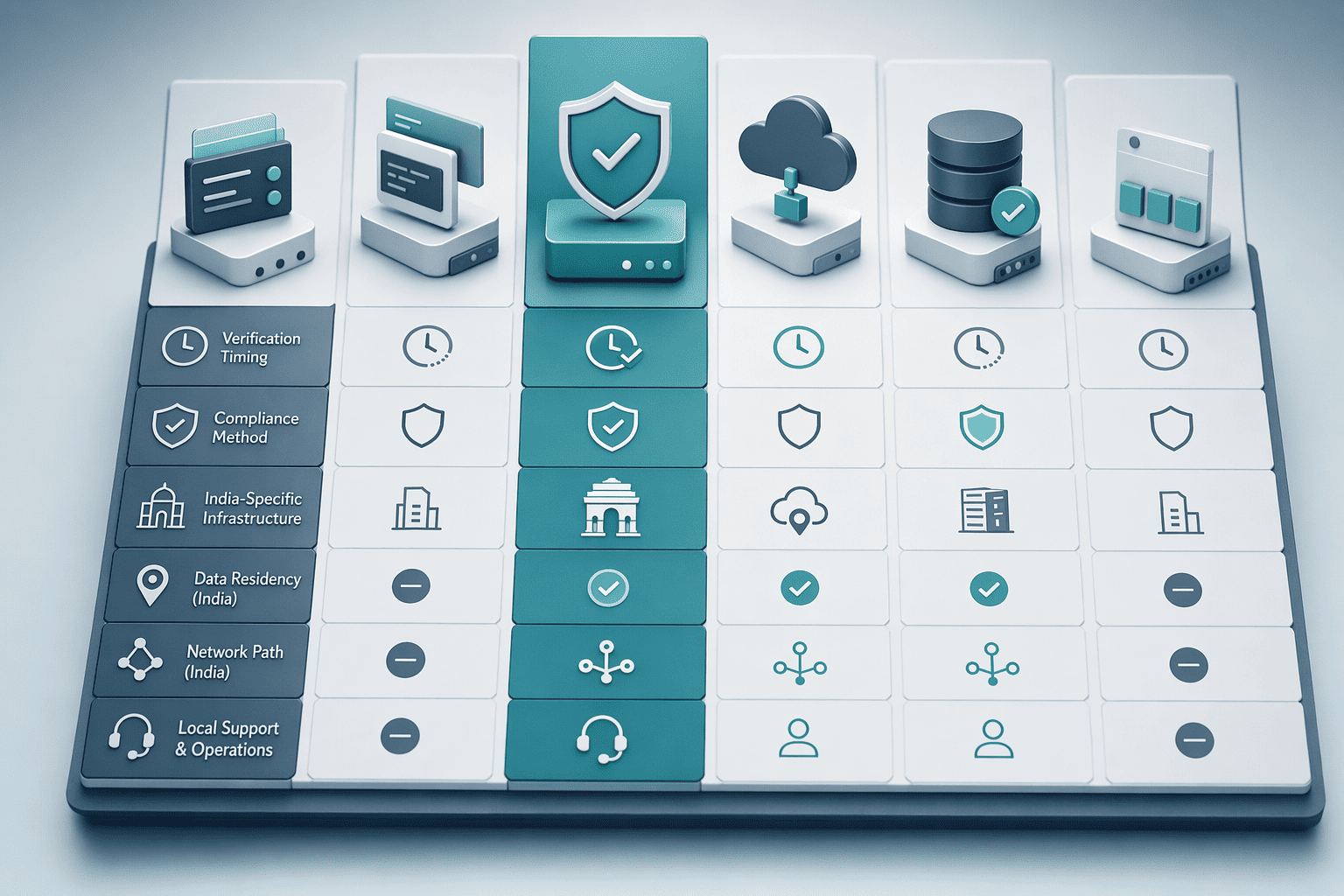 Illustration for: Tools That Verify Before Download: Feature Comparison