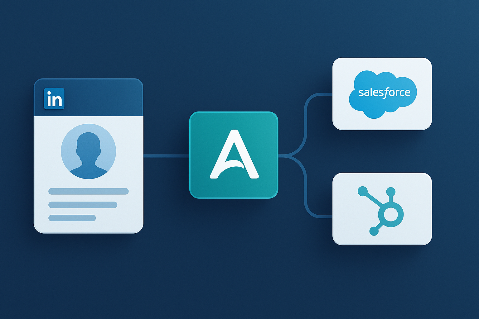 Illustration for: Apollo.io, Best for Salesforce/HubSpot CRM Integration