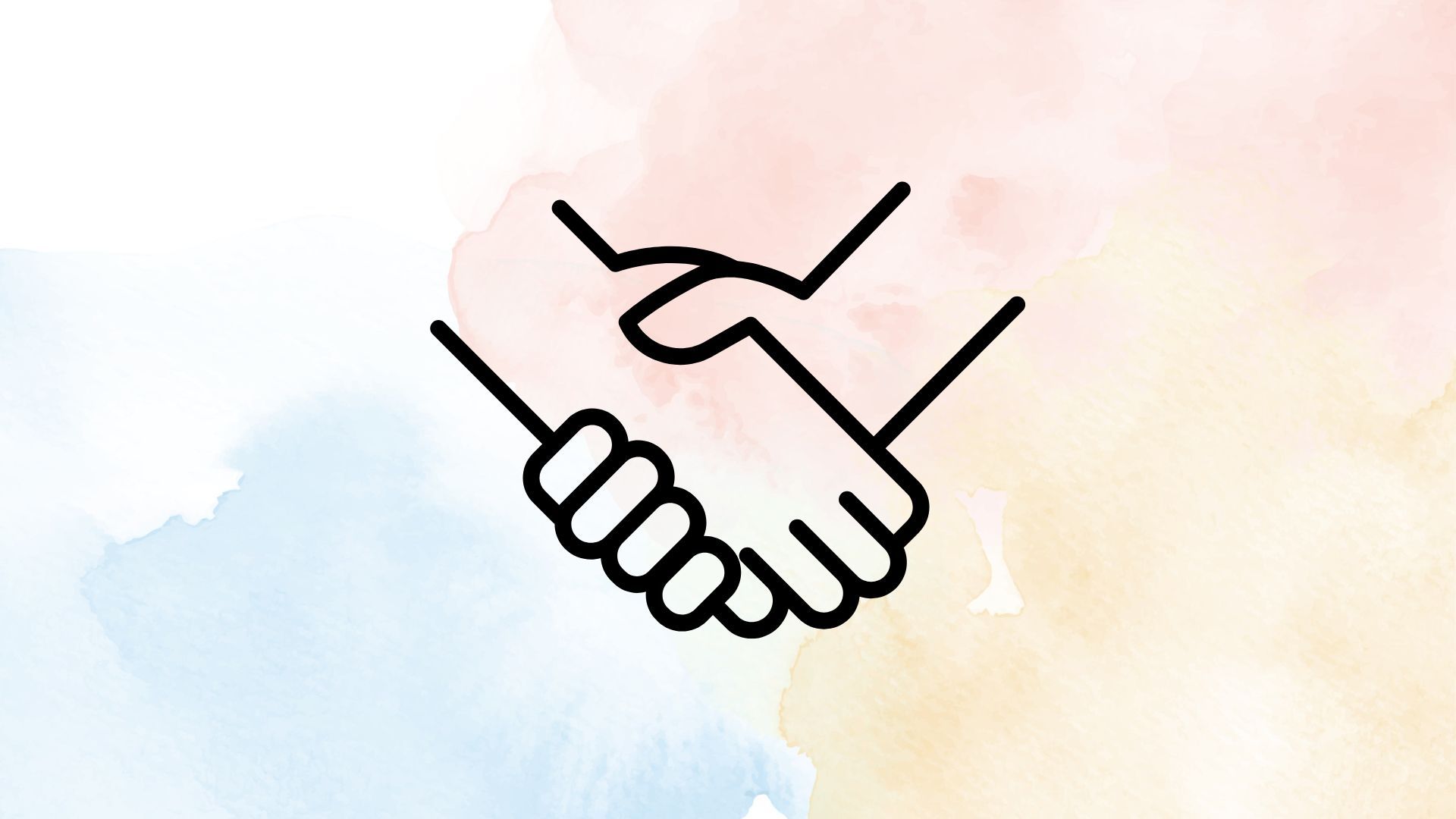 symbolic image of a handshake
