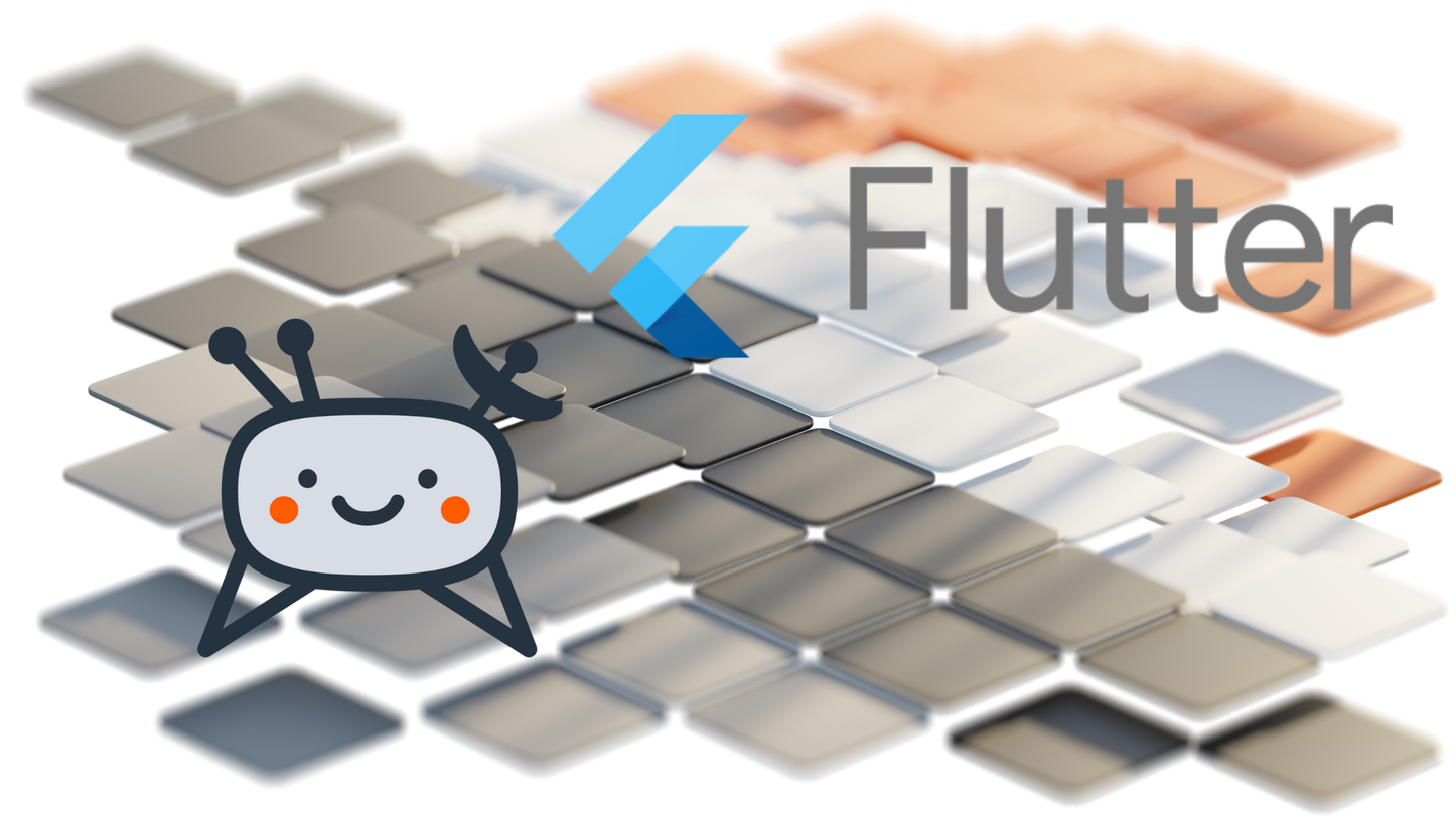 The Flutter logo and the TelemetryDeck logo