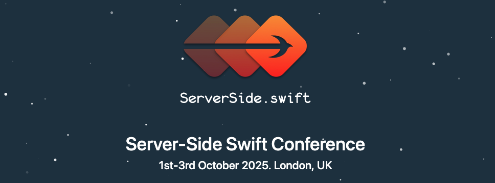 Server-Side Swif Conference, 1st-3rd October 2025. London, UK