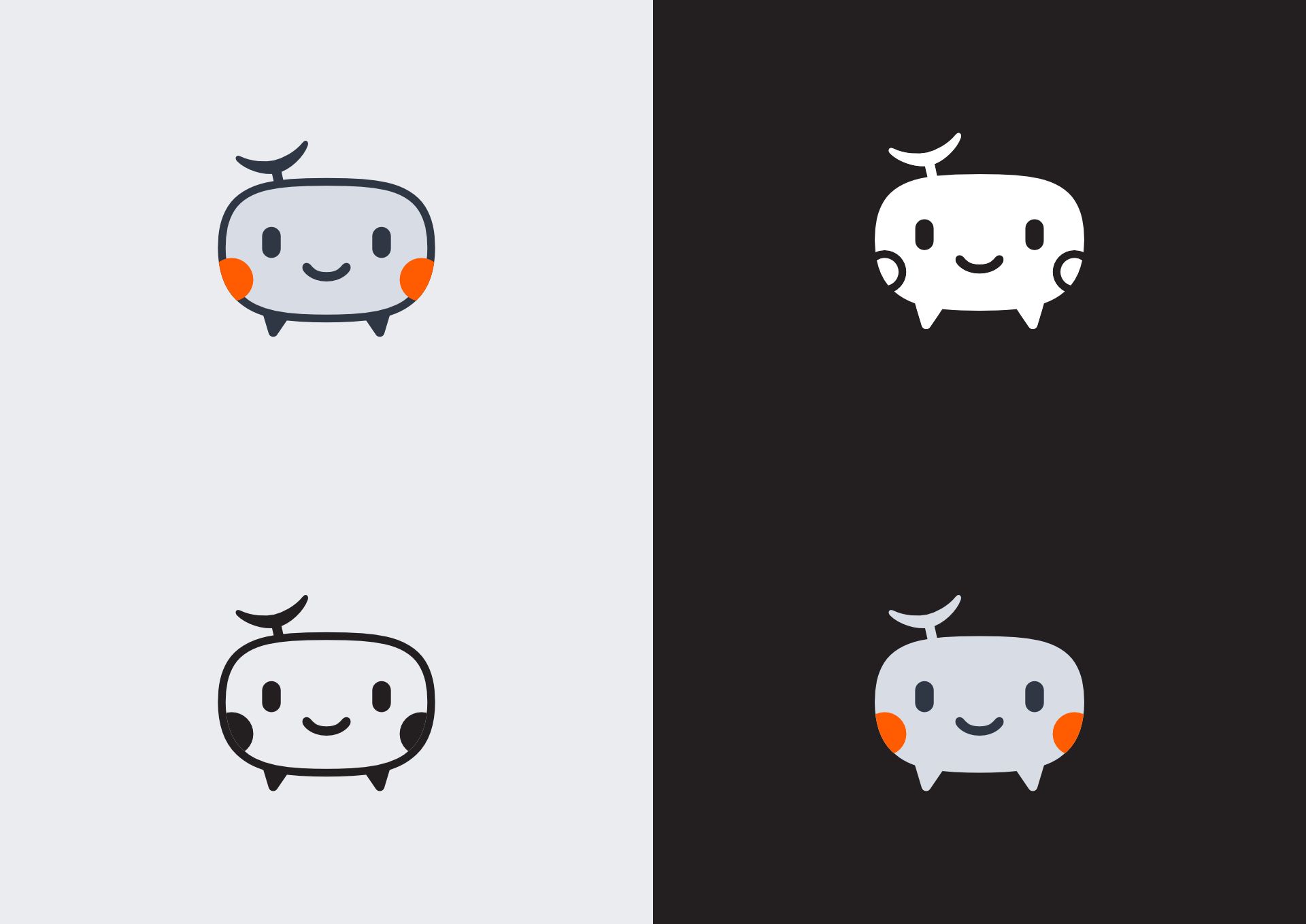 The new TelemetryDeck logo in different color variants