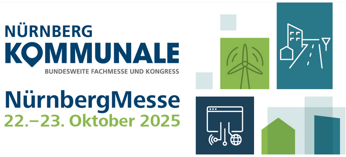 Nürnberg KOMMUNALE NürnbergMesse 22.-23. Oktober 2025